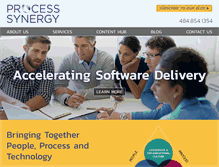 Tablet Screenshot of process-synergy.com